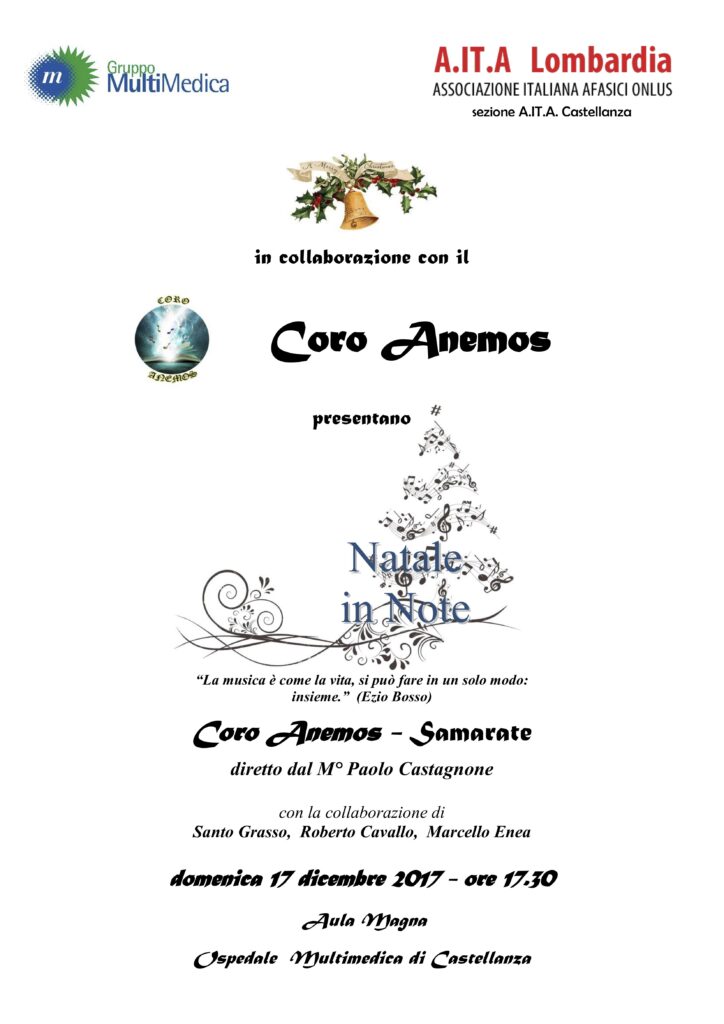 Concerto natalizio per associazione AITA Castellanza